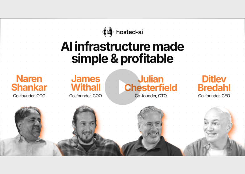 One year of hosted·ai: AMA with James, Julian, Naren and Ditlev